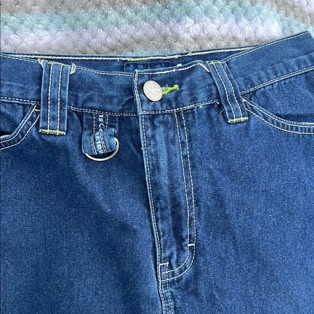 Classic Blue Denim Skirt